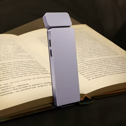 LumaRead – Rechargeable LED Book Light with Eye Protection