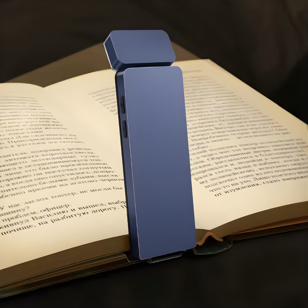 LumaRead – Rechargeable LED Book Light with Eye Protection