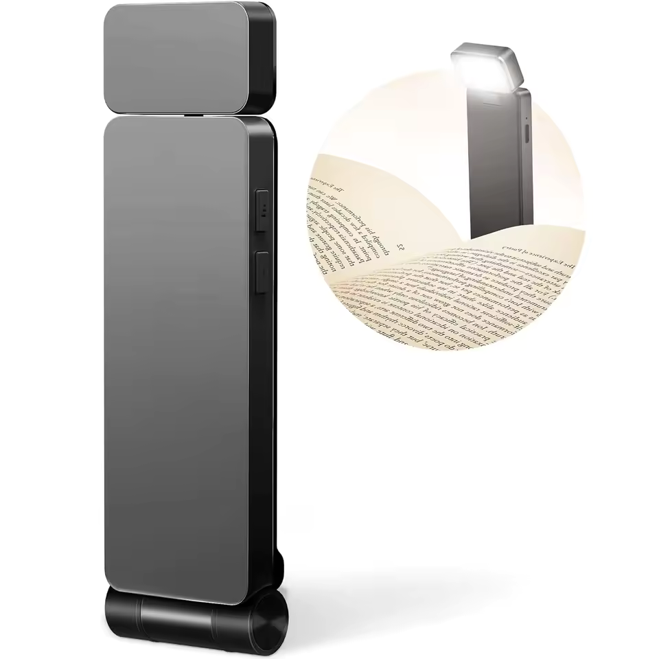 LumaRead – Rechargeable LED Book Light with Eye Protection
